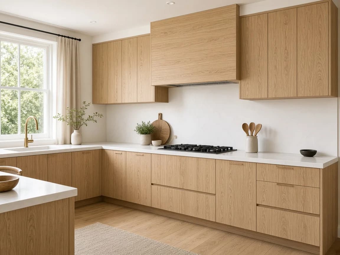 Custom kitchen cabinetry and joinery in an Australian home renovation